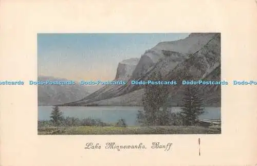 R366052 Banff Lake Minnewanka J Howard A Chapman