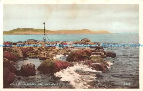R364575 Lyme Regis Lyme Bay and Golden Cap The R A Seal of Artistic Excellence S