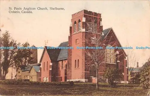 R366076 Kanada Ontario Shelburne St Pauls Anglican Church J E Evans