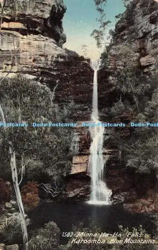 R363247 1562 Minna Ha Ha Falls Katoomba Blue Mountains Nature Series S W Series