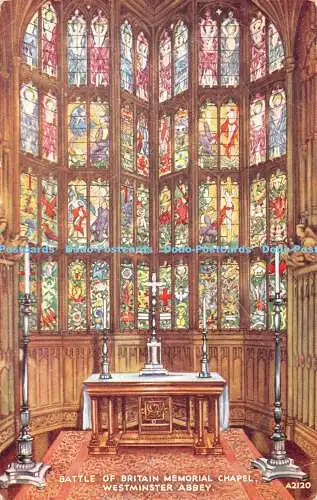 R363249 Battle of Britain Memorial Chapel Westminster Abbey A2120 Kunst Farbe B J