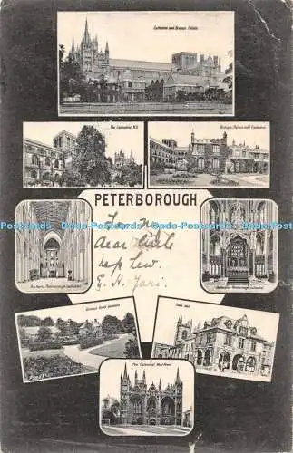 R363254 Peterborough J W B Serie 1905 Multi View