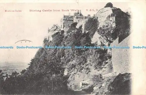 R364612 Stirling Castle aus Back Walk V und S D Erskines Serie 1904