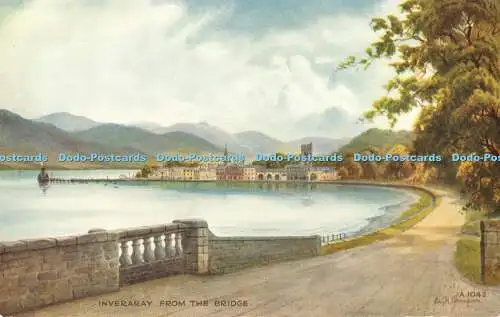 R364626 Inveraray From the Bridge Valentine Art Farbe 1242 V Stil Edward H Tho