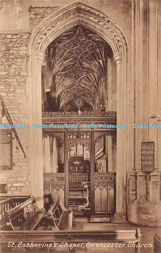 R363311 St Catherines Chapel Cirencester Church W Dennis Moss The Cecily Series