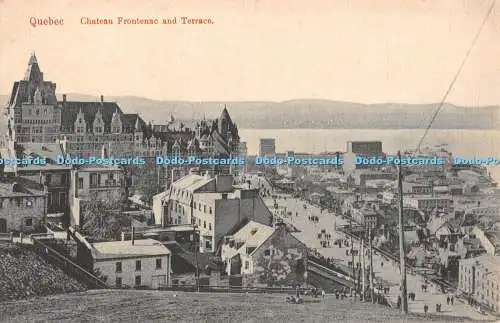 R366155 Quebec Chateau Frontenac and Terrace Montreal Import Co No 421