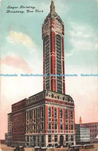 R361493 Singer Building Broadway New York