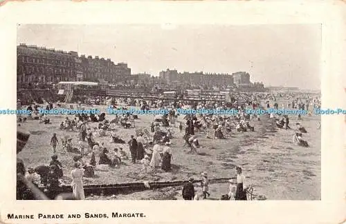 R364712 Margate Marine Parade and Sands The Marine Arcade Series