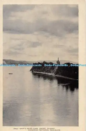 R363369 20602 Ships Head Cape Gaspe Quebec Canadian National Railways S J Haywar