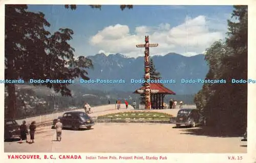 R366232 Vancouver B C Canada Indian Totem Pole Prospect Point Stanley Park Coast