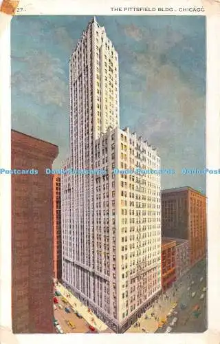 R361530 27 The Pittsfield Bldg Chicago Max Rigot Selling Agency American Colory