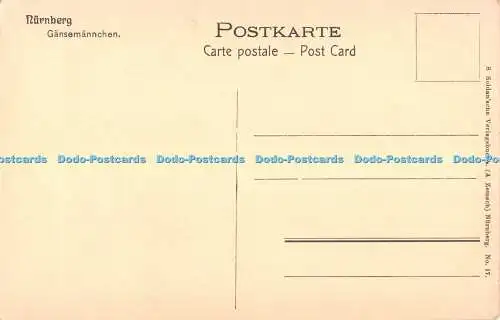 R361555 Nürnberg Gansemannchen S Soldansche A Zemsch Nr 17