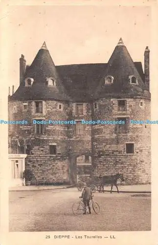 R361563 25 Dieppe les Tourelles LL Arts Photomecaniques