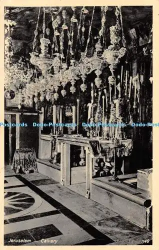 R363432 Jerusalem Calvary 649 Le Golgatha Calvarienberg The Oriental Commercial