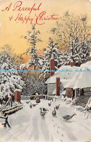 R361592 A Peaceful and Happy Christmas Wildt and Kray Series No 1140