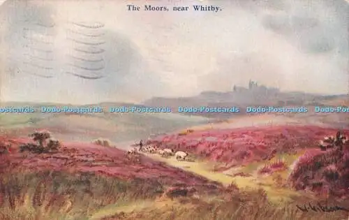 R366322 The Moors near Whitby E T W Dennis Dainty Series W Gibson 1935