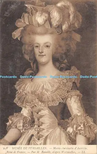 R363481 258 Musee de Versailles Marie Antoinette dAutriche Rein de France Par M