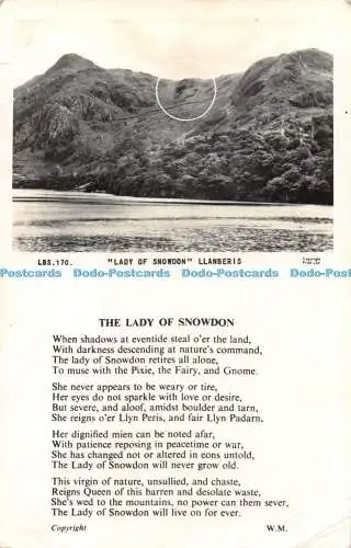 R363487 LBS 170 Lady of Snowdon Llanberis Friths Serie W M 1963