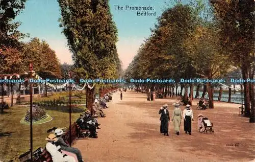 R364824 Bedford The Promenade Valentine Serie Postkarte