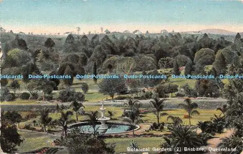 R366408 Brisbane Queensland Botanical Gardens Queensland Views Coloured Shell Se