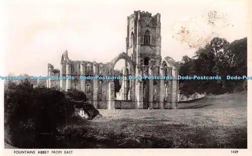 R363589 Fountains Abbey From East 1439 veröffentlicht für die Herren H Stainton von Harrog