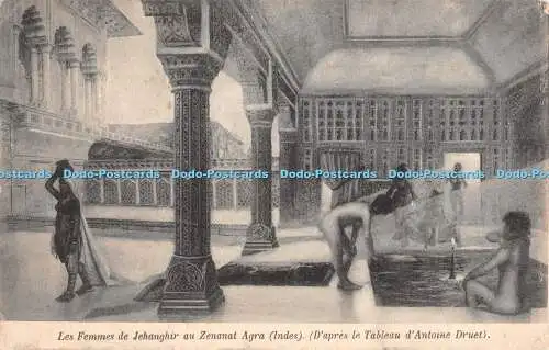 R366443 Les Femmes de Jehanghir au Zenanat Agra Indes D apres le Tableau d Antoi