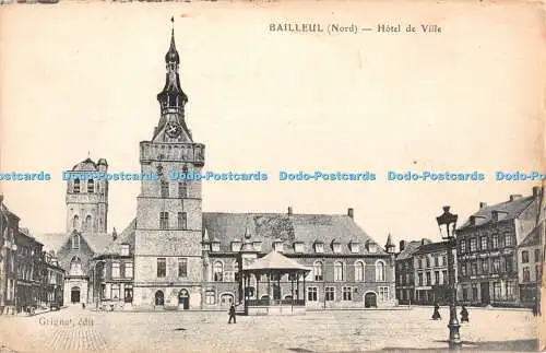 R364922 Bailleul Nord Hotel de Ville Grignet Edit E Le Deley