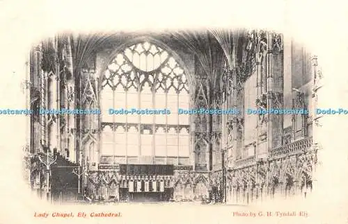 R364950 Ely Cathedral Lady Chapel G H Tyndall Postkarte