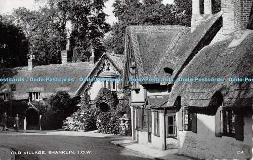 R363618 Old Village Shanklin I O W 214 Postkarte 1963