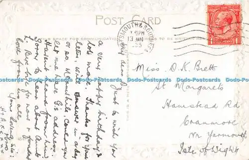 R363689 A Glad Birthday RP Postkarte 1935