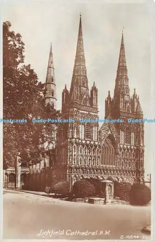 R361818 Lichfield Cathedral N W S 10544 33 Kingsway Echt Foto Serie