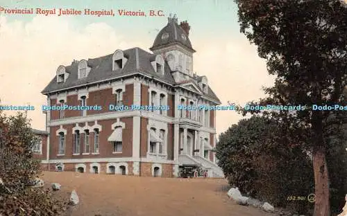 R363725 Provincial Royal Jubilee Hospital Victoria B C 102 901 J V Valentine und