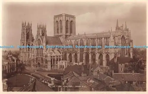 R365087 York Minster von S E R L S Postkarte am Anfang