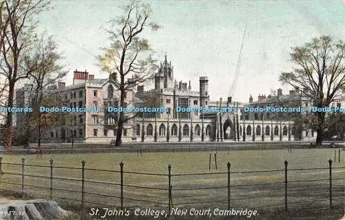 R365096 Cambridge St John College New Court F Hartmann