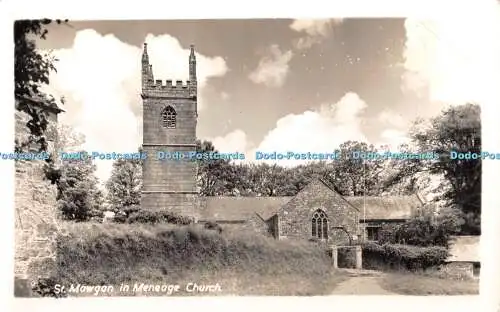 R365107 St. Mawgan in Meneage Kirche Postkarte