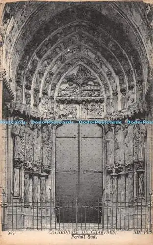 R361901 947 Cathedrale de Chartres Portail Sud ND Phot Imp Phot Neurdein