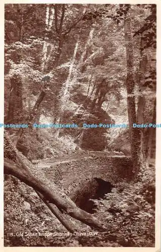 R361919 113 Old Stone Bridge Shanklin Chine I O W Pikes Local Views RP T I C