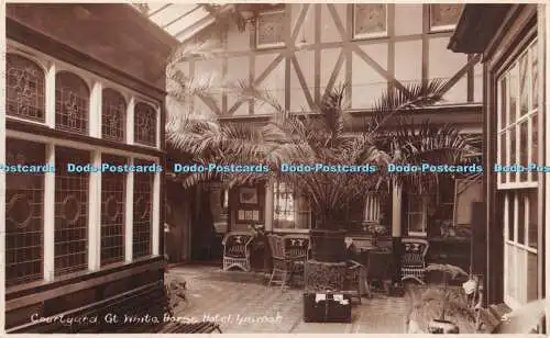 R363812 Courtyard Gt White Horse Hotel Ipswich 5 The Wells Series W E Harrison R