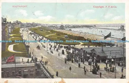 R368242 Southport G D und D F F Postkarte 1913