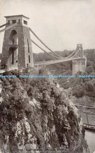 R366662 Bristol Clifton Hängebrücke E T W Dennis