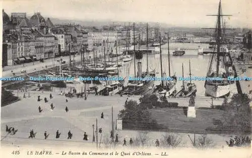 R368253 Le Havre Le Bassin du Commerce et la Quai d Orleans LL 425