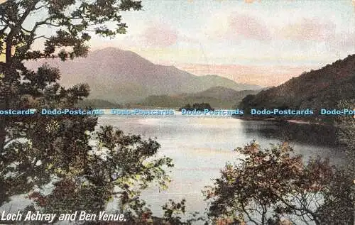 R363839 Loch Achray and Ben Venue Commercial Series J W B London E Series No 305