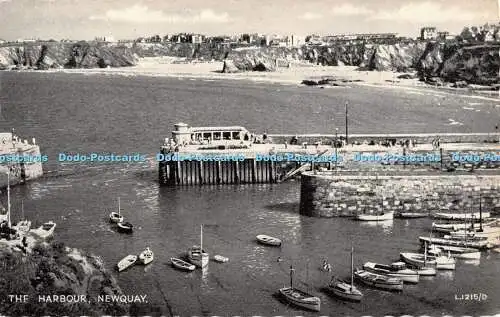 R365174 Newquay The Harbour Valentine Silveresque 3059 V Style