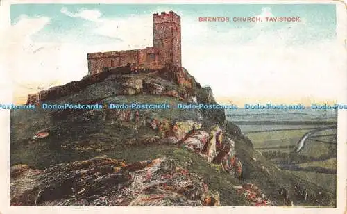 R365176 Tavistock Brentor Kirche G D und D L 1928