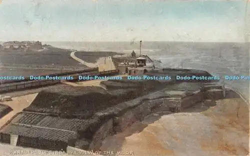 R365182 Hartlepool Vogelperspektive der Moor Novelty Company