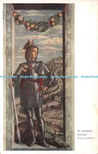 R366705 Venice Accademia St George Mantegna The Medici Society No 16