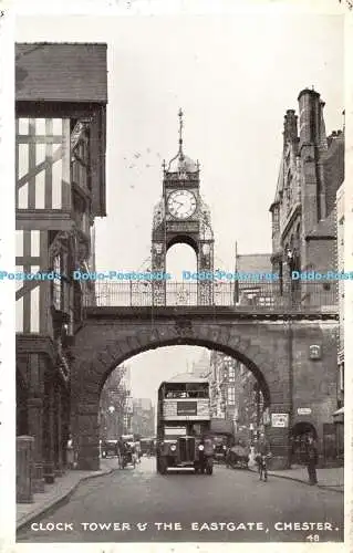 R361970 Clock Tower und The Eastgate Chester 48 Excel Serie
