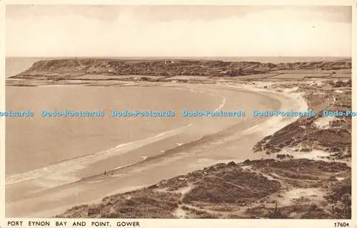 R368292 Gower Port Eynon Bay and Point J Salmon