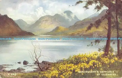 R368297 Wordsworth Narzissen von Ullswater Valentine Art Farbe E H Thompson