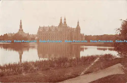R365203 Unbekannte Kirchenburg Postkarte